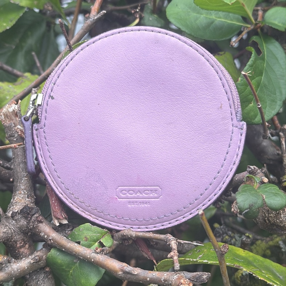 Coach coin pouch